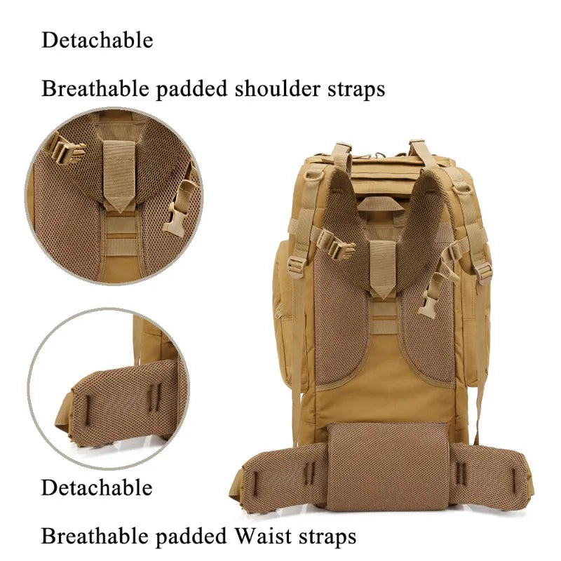 Durable Hiking Backpack for Camping, Travel, and Outdoor Adventures
