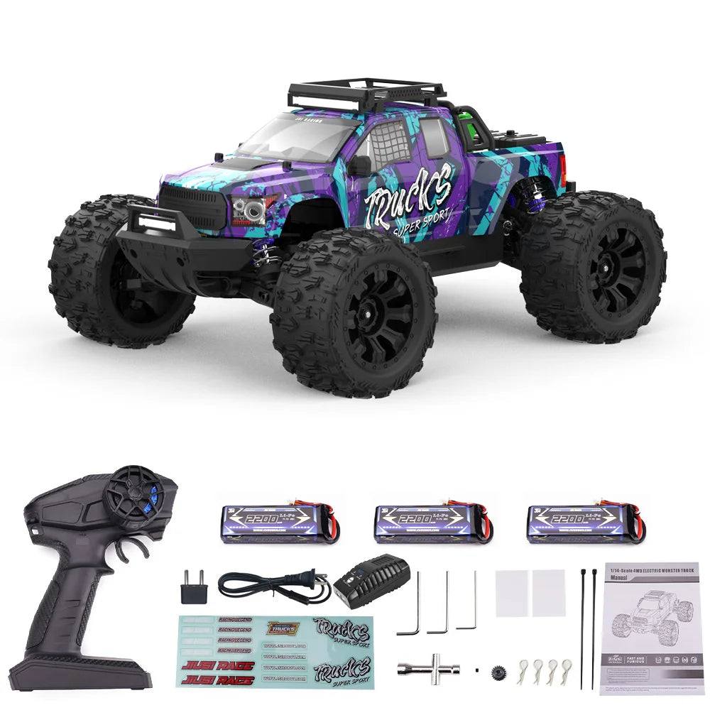 JIUSI Brushless 4WD High Speed Off Road RC Racing Car