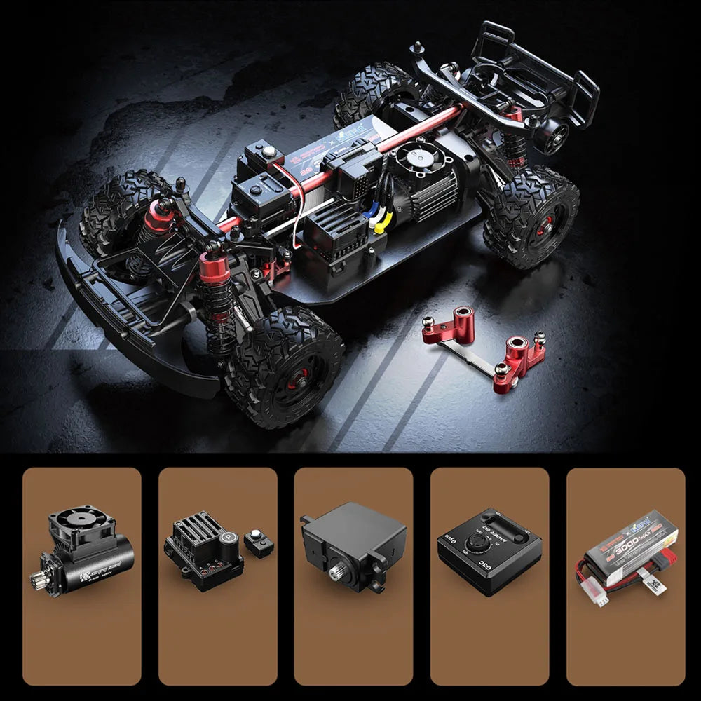 Jyscend Hyper Go Brushless 4WD RC Car With Gyroscope