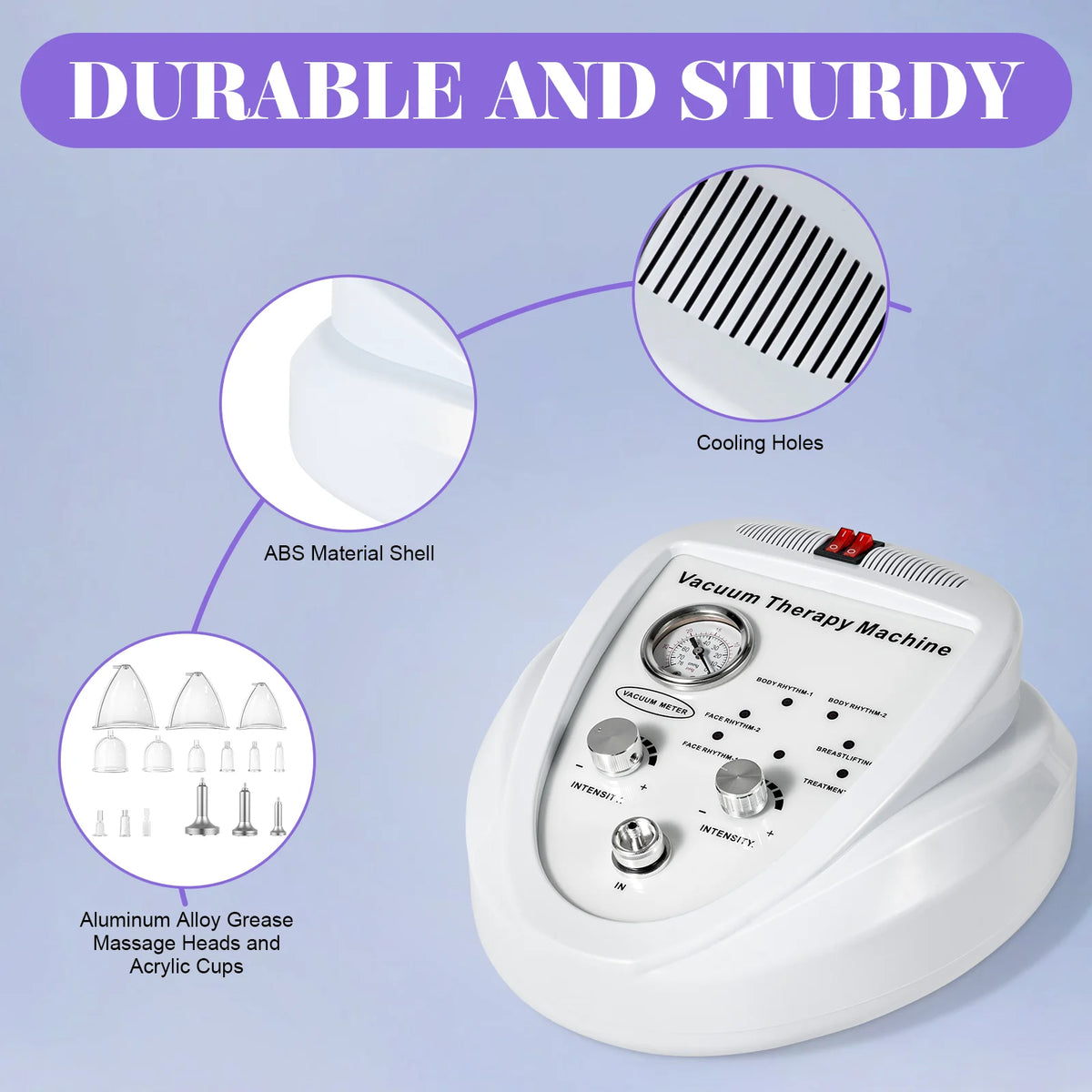 Professional Cupping Massage Machine With Strong Suction For Body Shaping