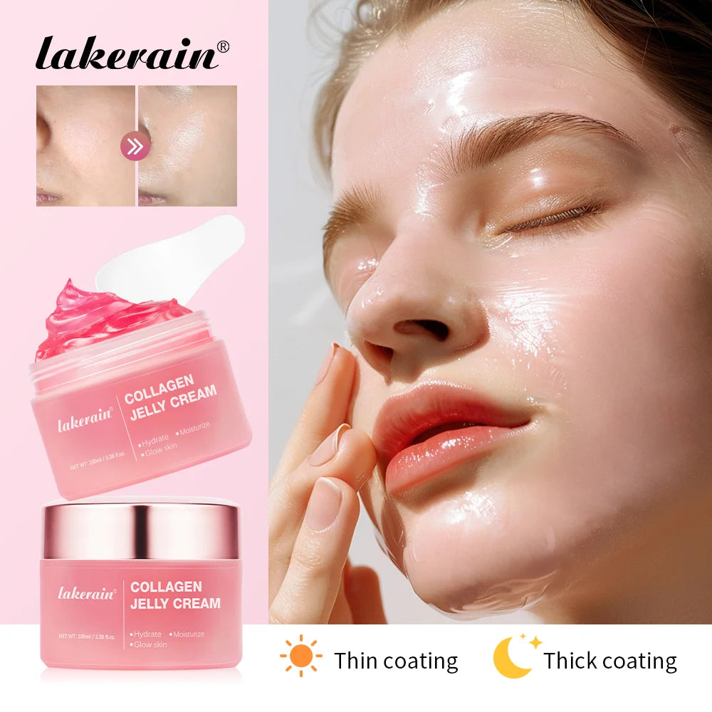 Lakerain Collagen Jelly Face Cream Hydrating And Brightening Care