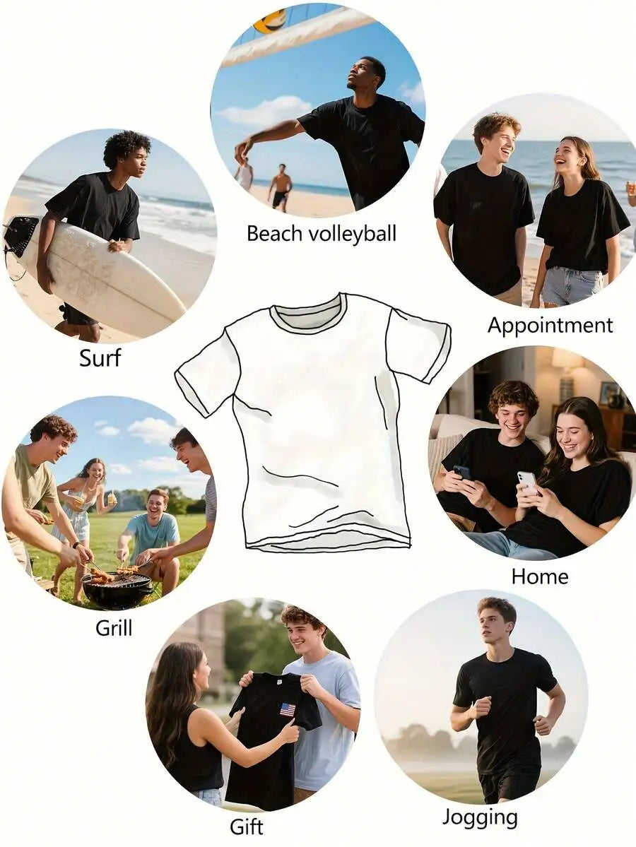 GymBeat Men Dumbbell & Letter Print Crew Neck Short Sleeve Sporty T-Shirt Gym Men Clothes Gym Tshirt Men Gym T Shirts Gym Tshirt