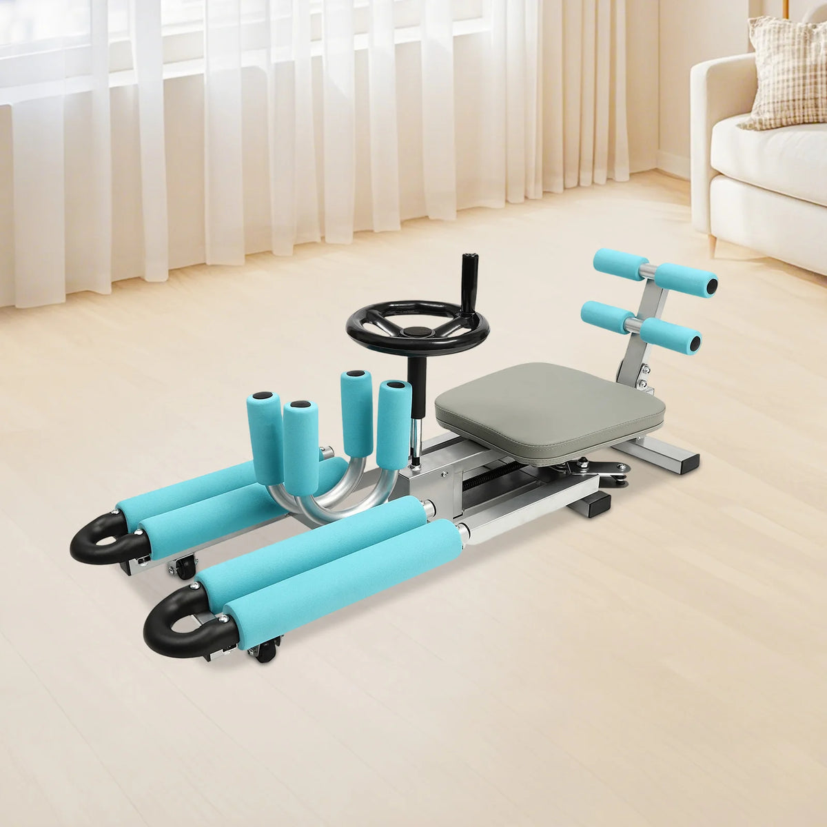 Adjustable Leg Stretcher Machine For Home Gym Flexibility Training