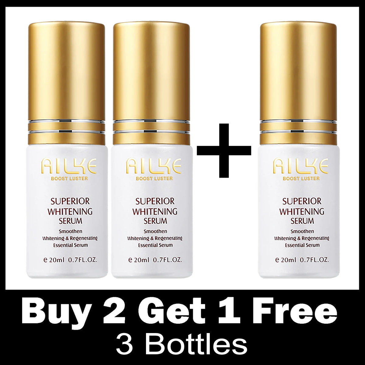 KylieFit Whitening Anti Wrinkle Facial Cream And Serum Set
