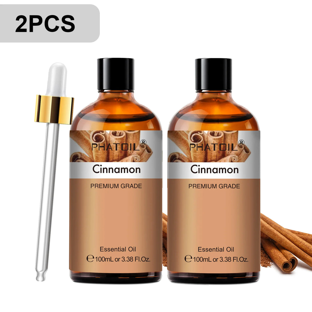 Phatoil Premium Aromatherapy Essential Oil Set For Diffuser Use