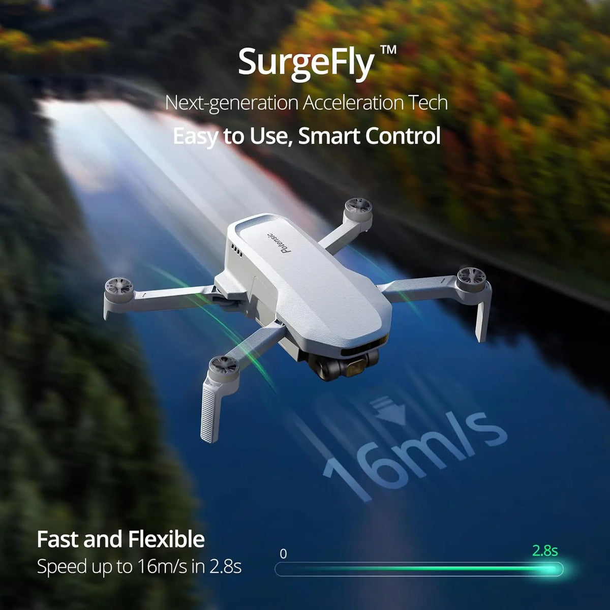 Potensic ATOM SE 4K GPS Camera Drone Single Axis Gimbal