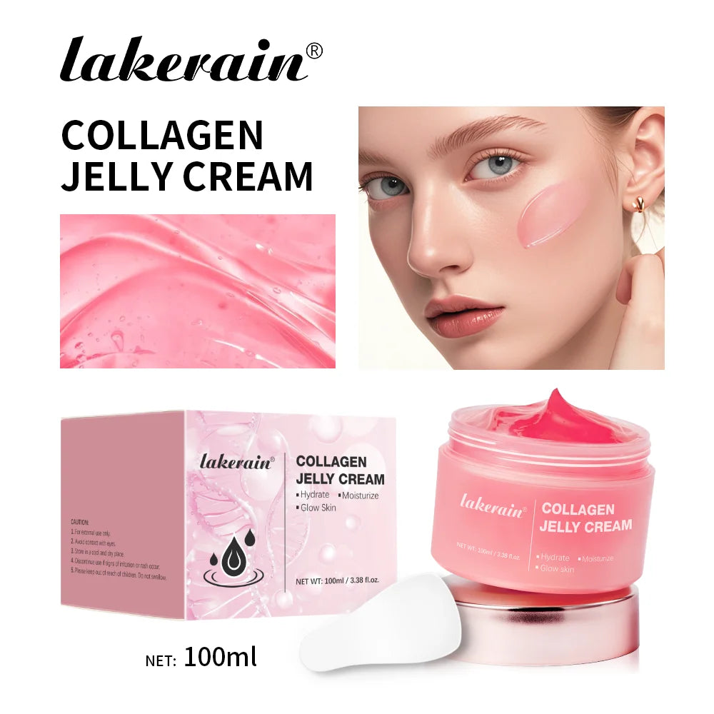 Lakerain Collagen Jelly Face Cream Hydrating And Brightening Care