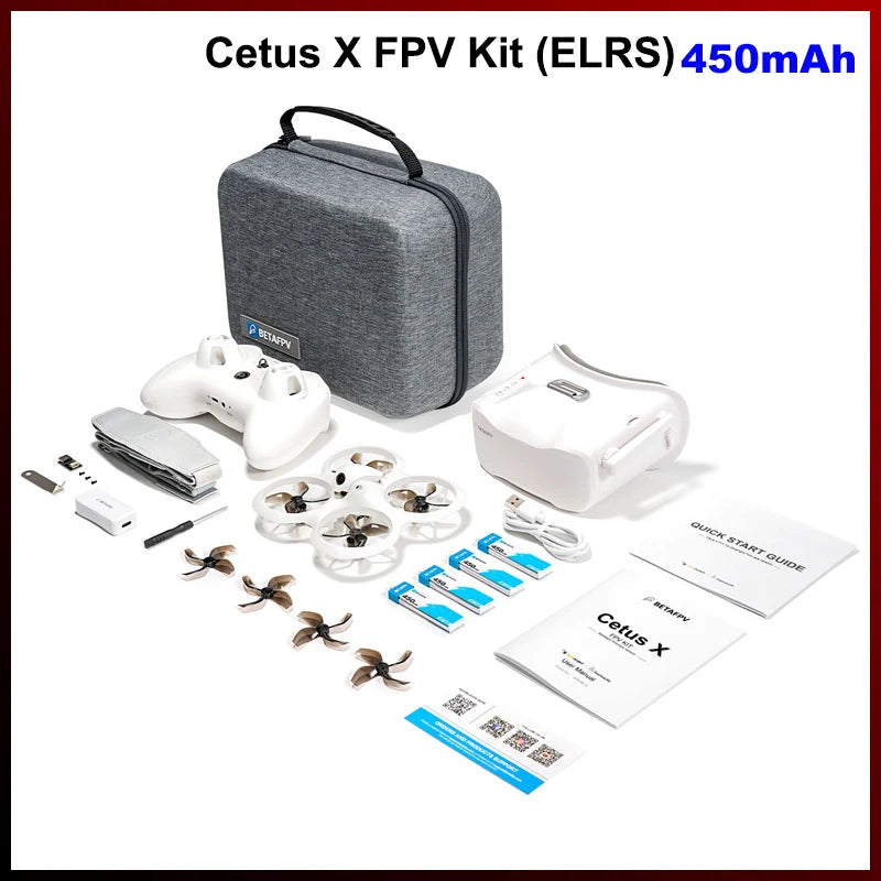 Betafpv Cetus X Fpv Racing Drone Kit With Vr03 Goggles