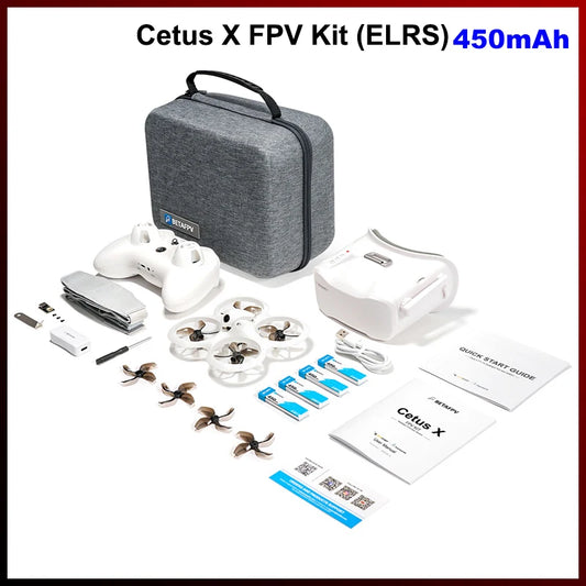 Betafpv Cetus X Fpv Racing Drone Kit With Vr03 Goggles