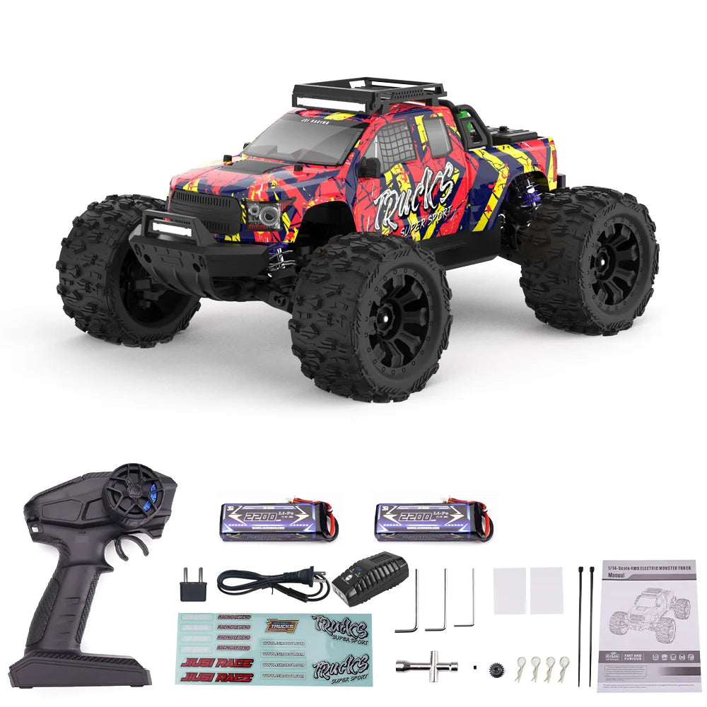 JIUSI Brushless 4WD High Speed Off Road RC Racing Car