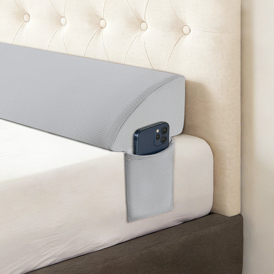 MCQ Ergonomic Memory Foam Bed Wedge Pillow With Cooling Cover