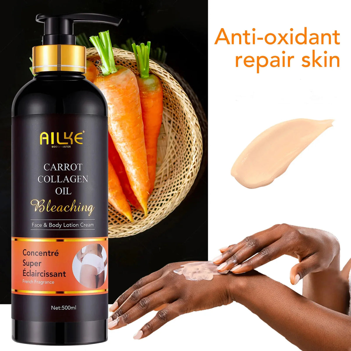 AILKE Collagen 5in1 Skincare Set For Face And Body