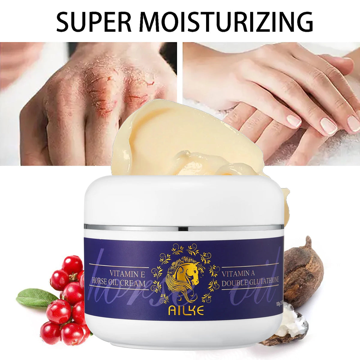 AILKE Glutathione Skin Care Set With Brightening Soap And Cream