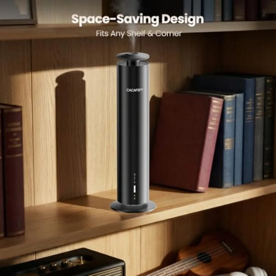 Smart Waterless Essential Oil Diffuser With App And Remote Timer
