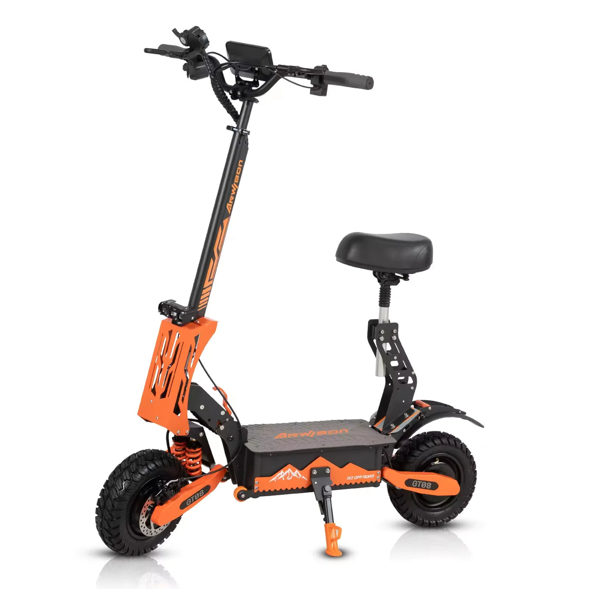 Arwibon Dual Motor Folding Electric Scooter For Adults