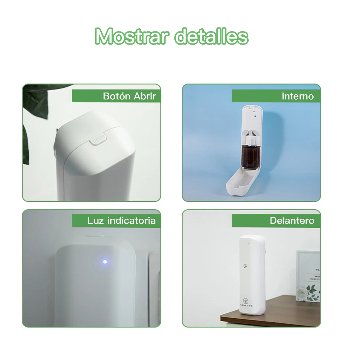 NAMSTE Bluetooth Aromatic Oil Diffuser for Home Fragrance