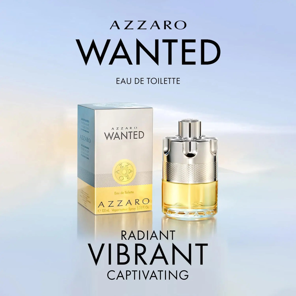 Azzaro Wanted Eau De Toilette Men's Luxury Fragrance For Everyday Wear