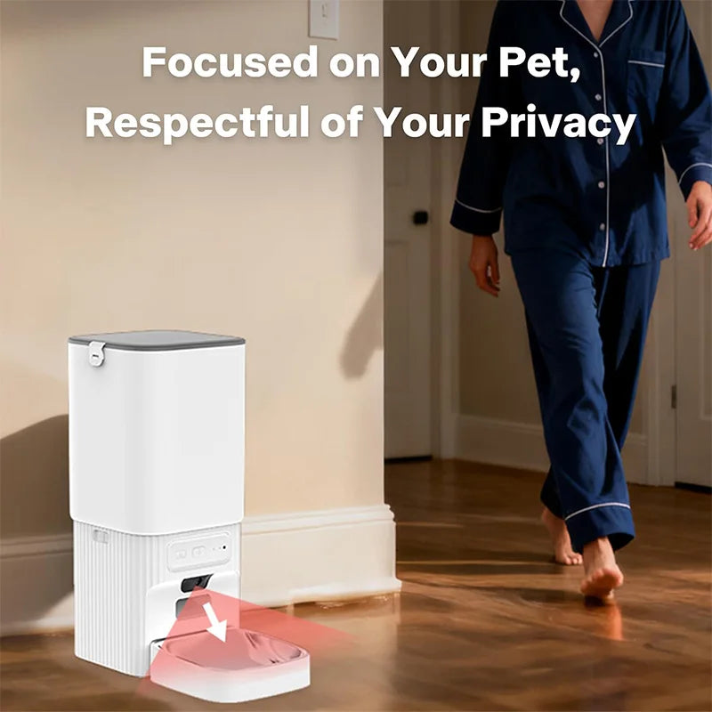 Nityers Automatic Pet Feeder With Camera And App Control