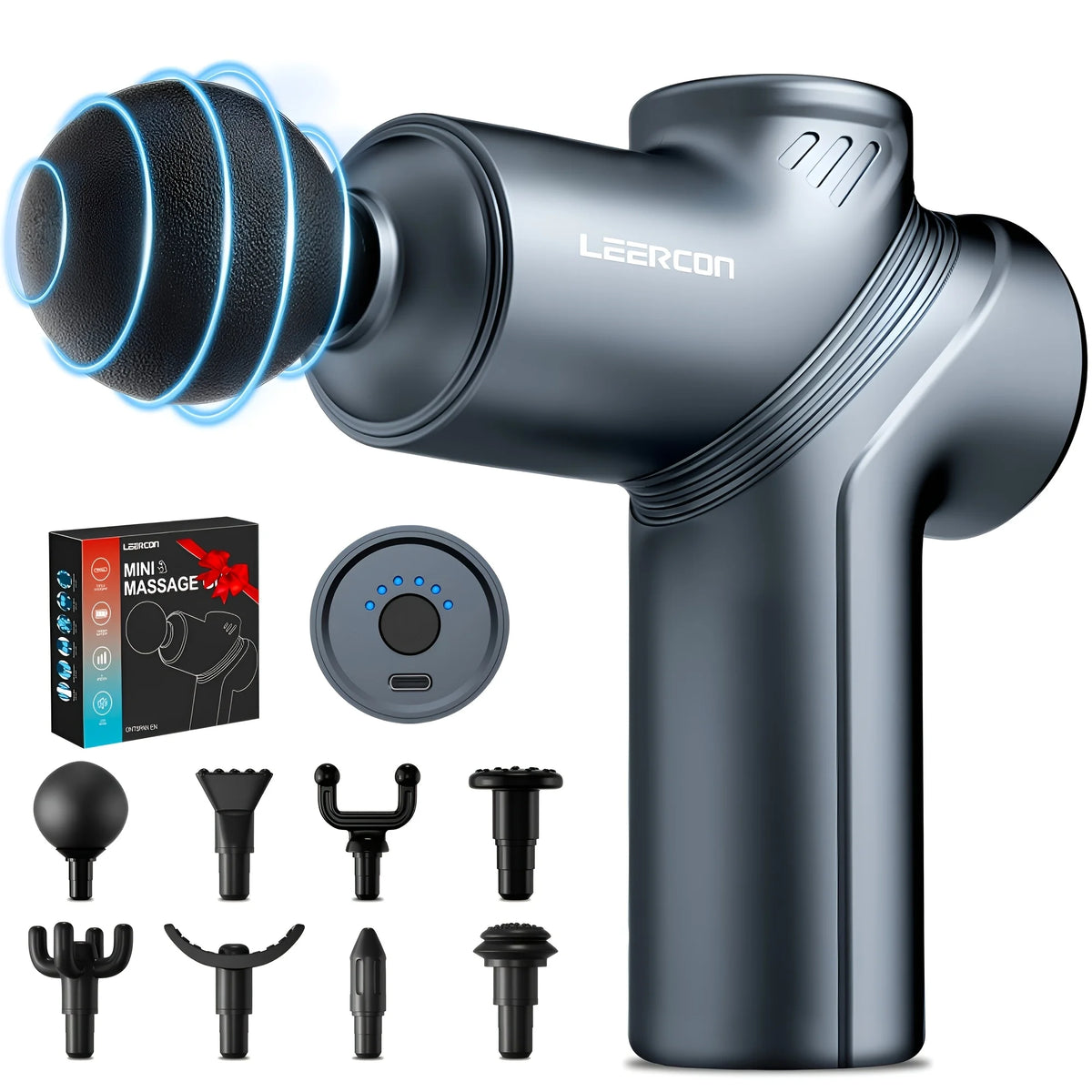 LEERCON Muscle Massage Gun For Deep Tissue Relief And Relaxation