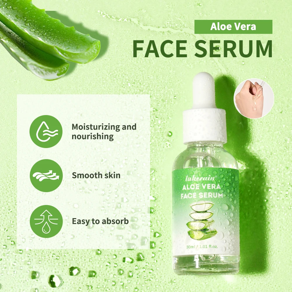 Lakerain Aloe Vera Skincare Set For Deep Moisturizing Facial Care