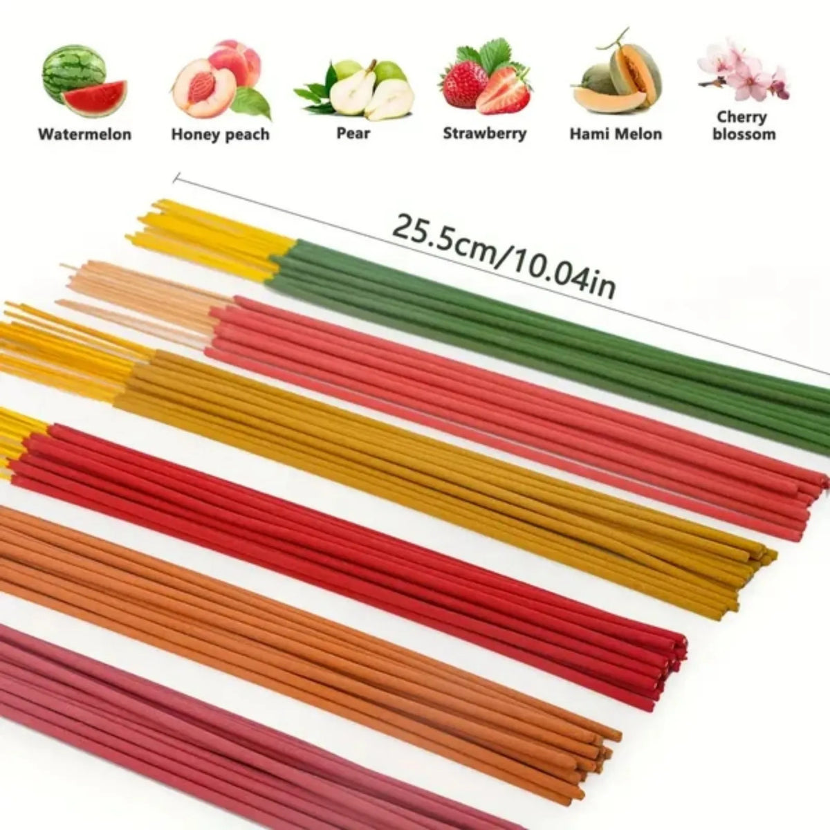Assorted Fruit Scented Incense Sticks For Meditation And Relaxation