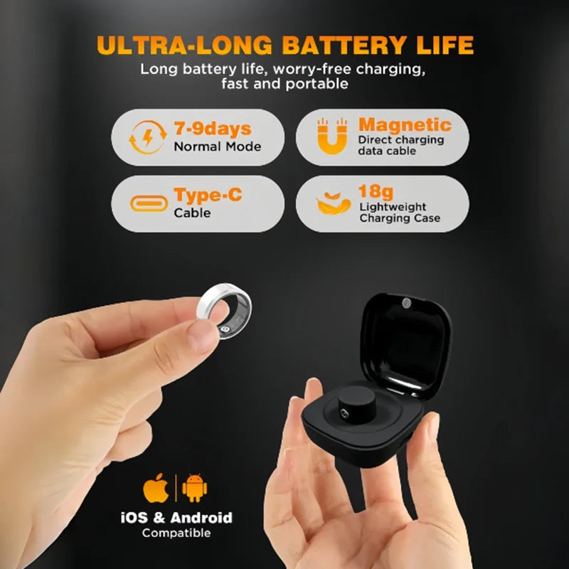Casatelier Smart Ring For Heart Rate And Sleep Health Tracking