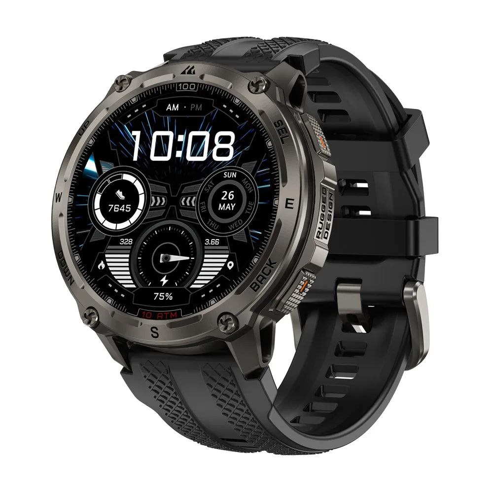 KOSPET Tank T4 Rugged Smartwatch With GPS And Heart Rate