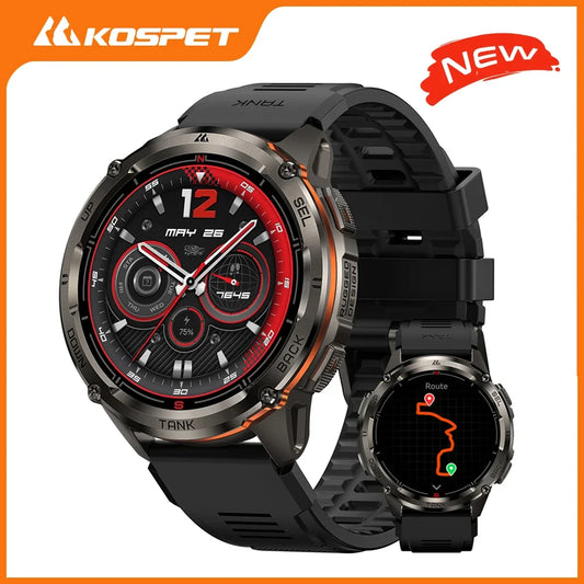 KOSPET TANK T3 Ultra GPS Smart Watch With Bluetooth Calling
