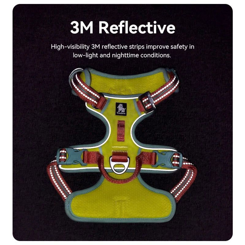 Truelove Reflective No Pull Dog Harness for Comfortable Training