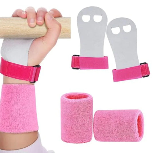 Gymnastics Hand Grips With Wrist Support And Palm Protection