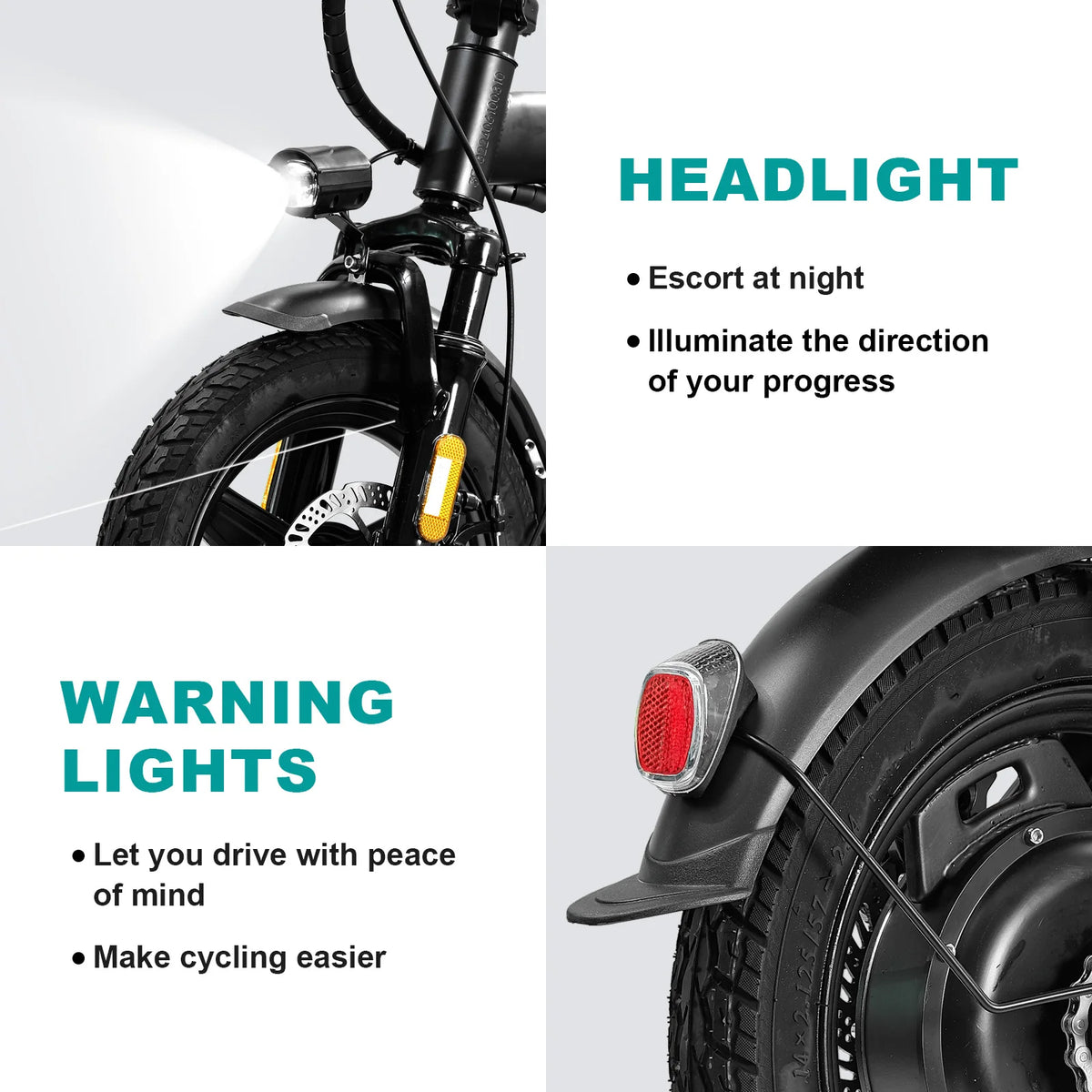 FURIDER Folding Electric Bike With Removable Battery For Adults