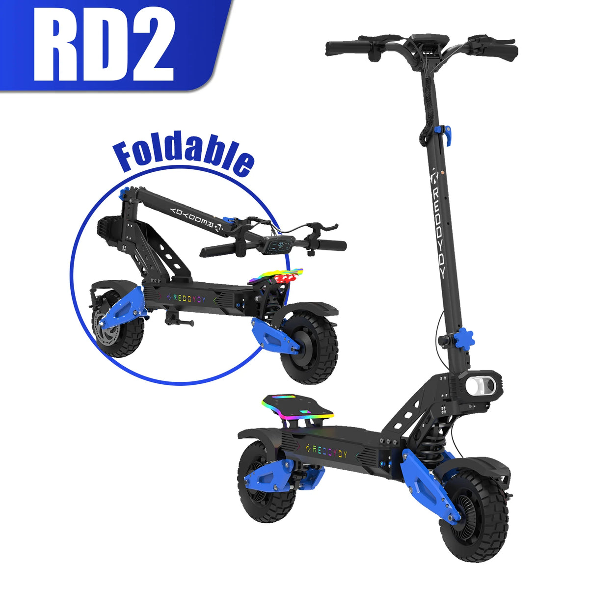 REDDYDY RD2 Dual Motor Off Road Electric Scooter for Adults