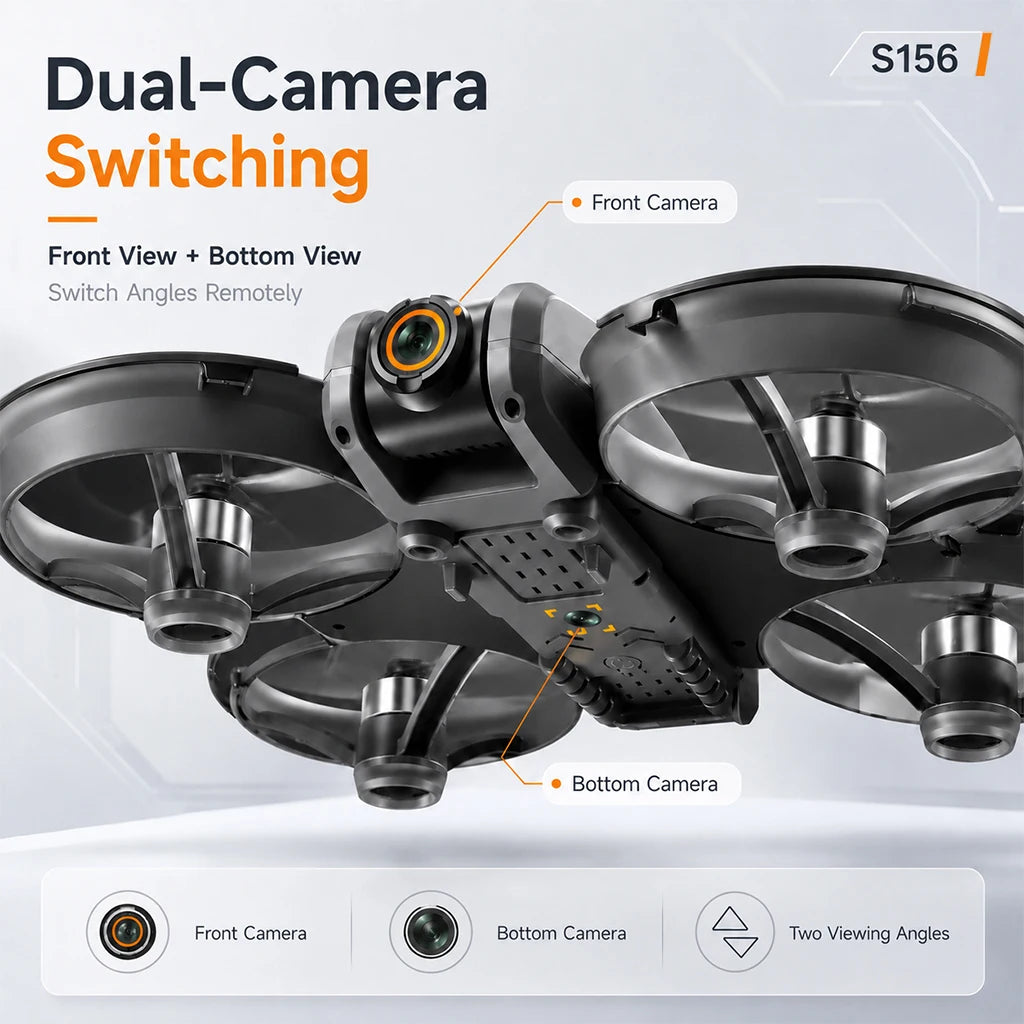 Znlyrion 8K Dual Camera RC Drone With Brushless Motor System