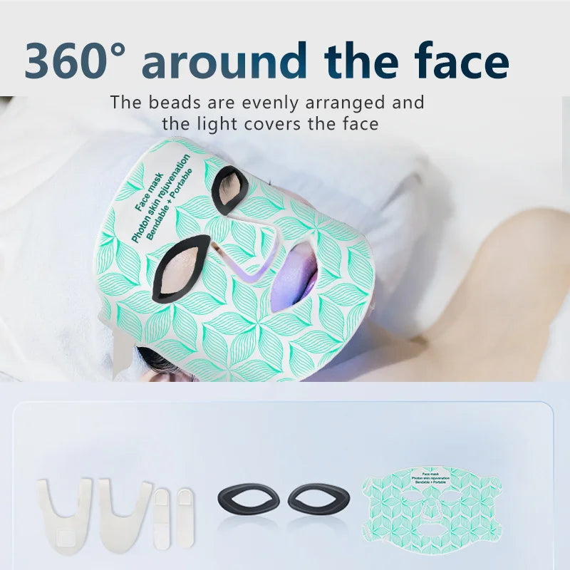 UBilli Led Face Mask Near Infrared Skin Rejuvenation Therapy