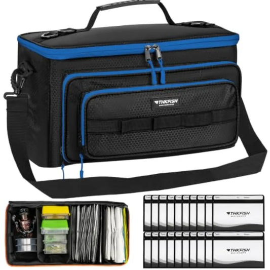 Waterproof Fishing Tackle Bag Organizer For Soft Plastic Baits