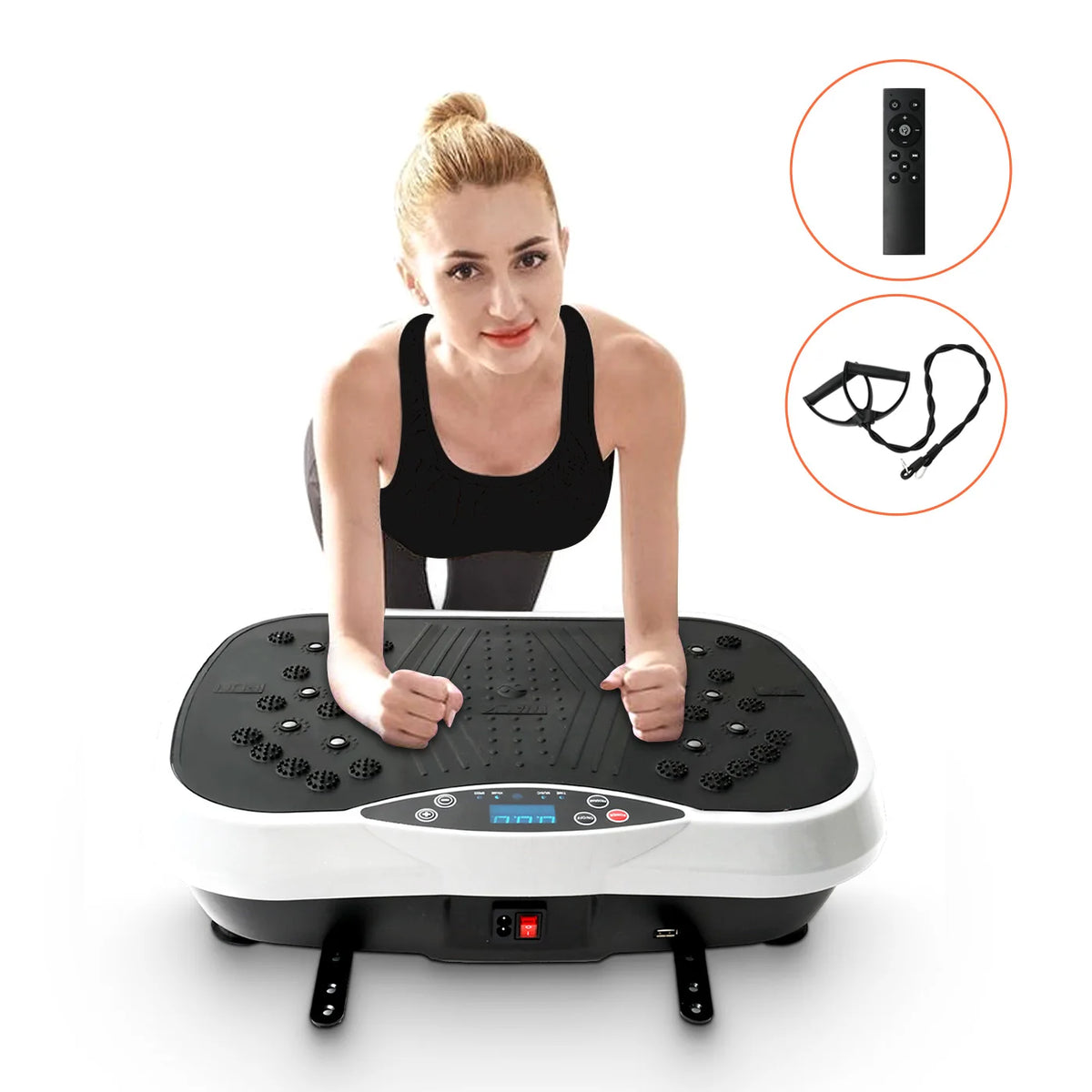 Professional Whole Body Vibration Fitness Exercise Platform