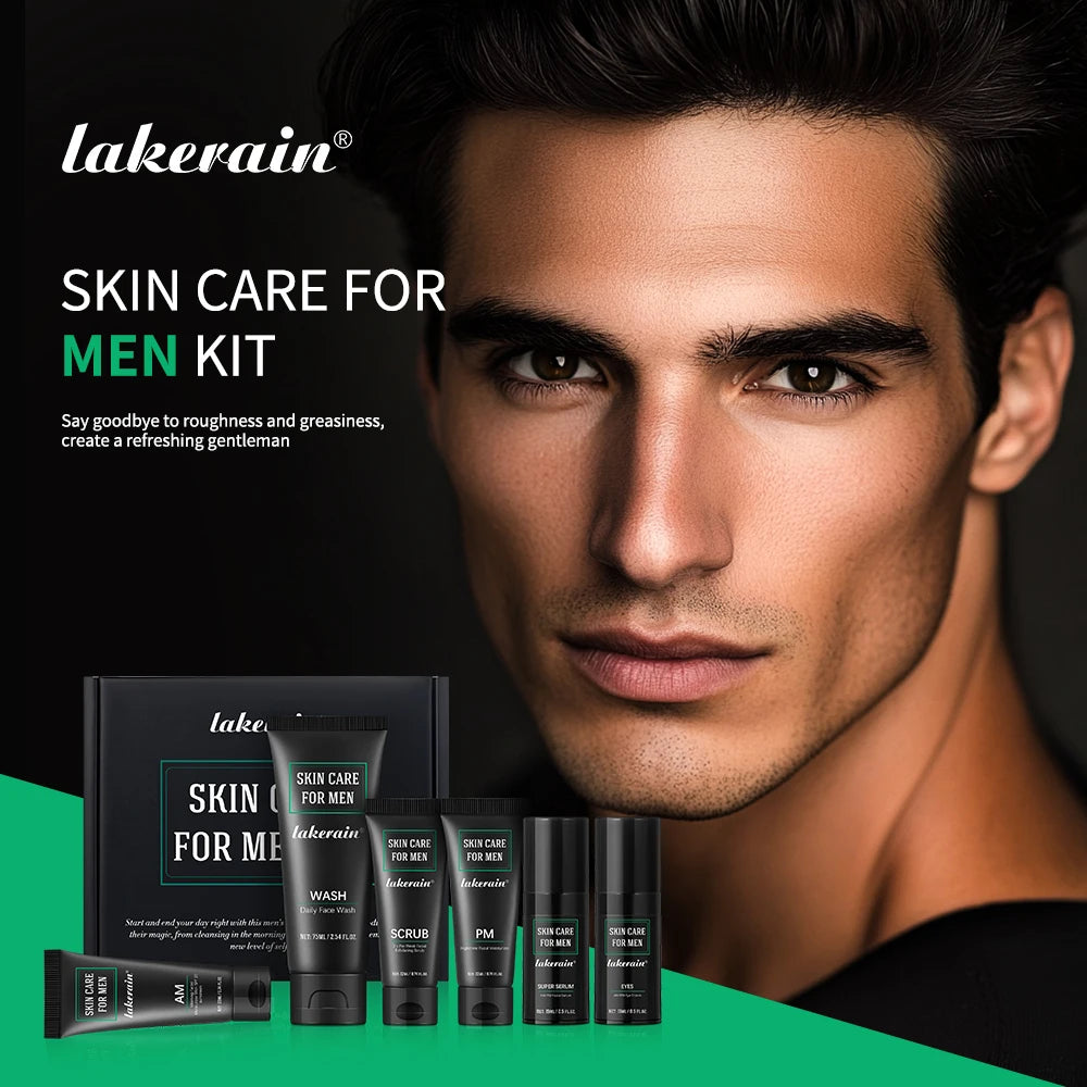 Lakerain Hydrating Oil Control Facial Skincare Set With SPF20