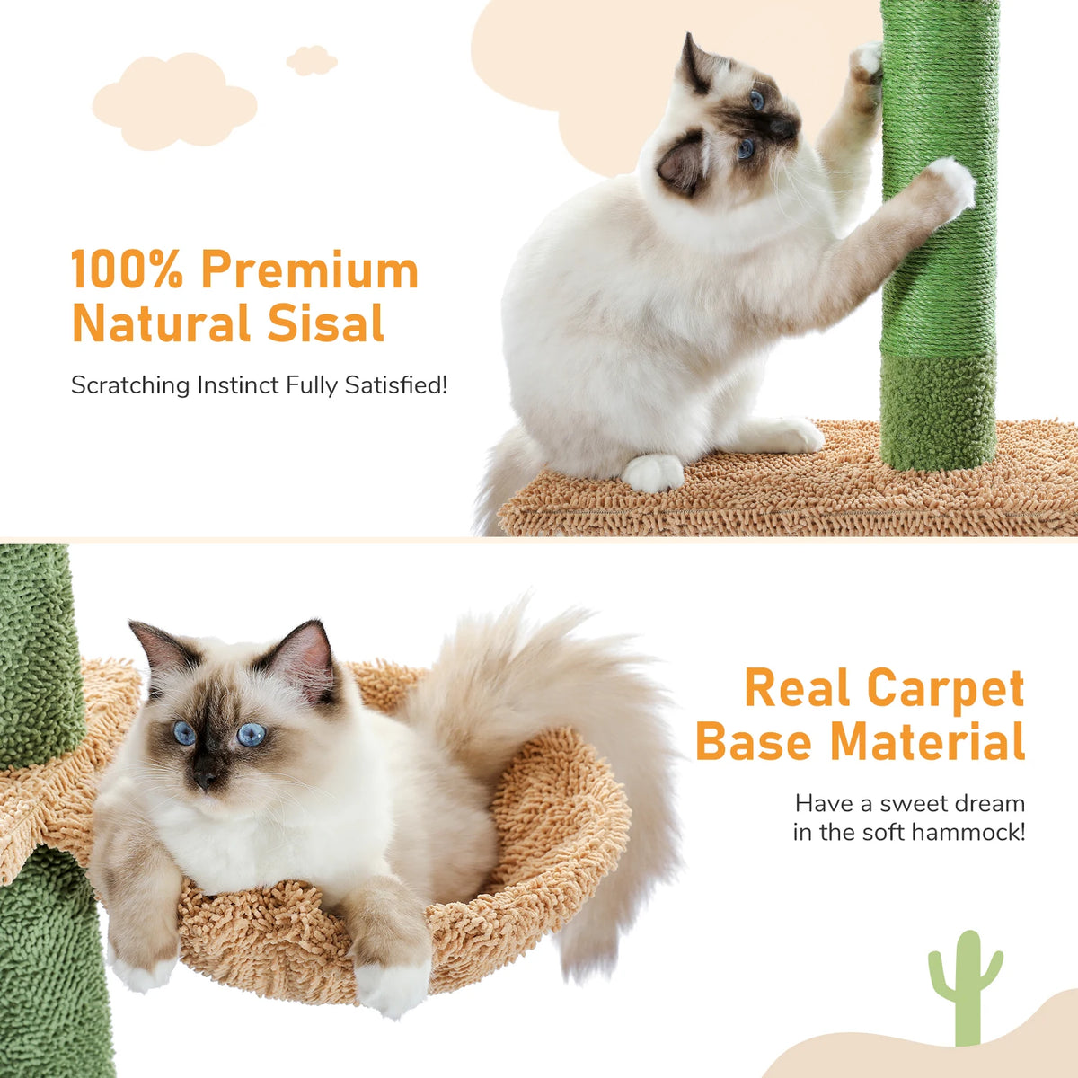 PAWZ Road Five Tier Floor To Ceiling Cat Climbing Tower