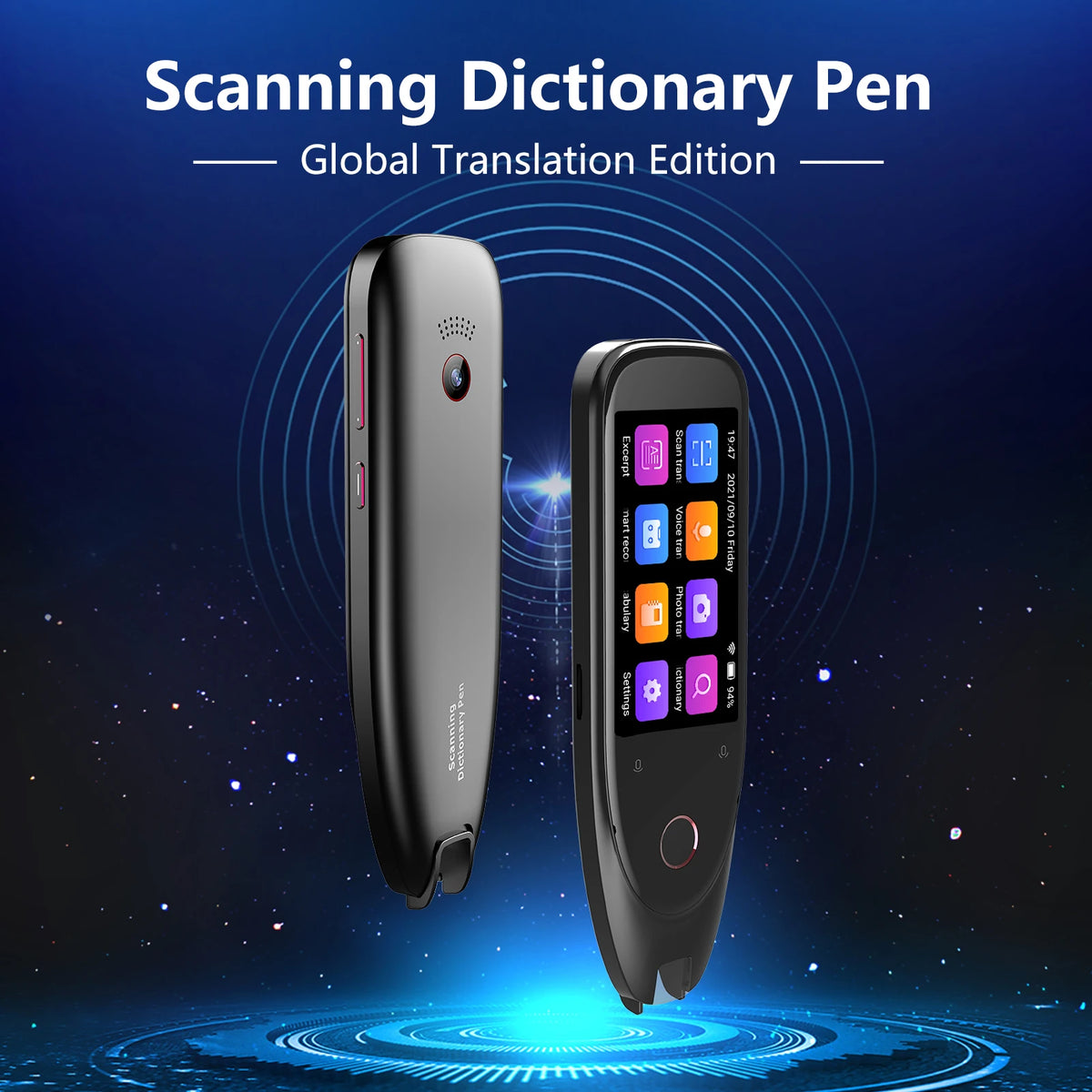Bisofice S50 Multilingual Translation Dictionary Pen Scanner With Recording