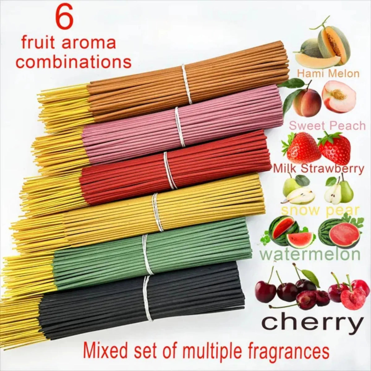 Premium Fruit Scented Freshening Sticks For Home Relaxation And Purification