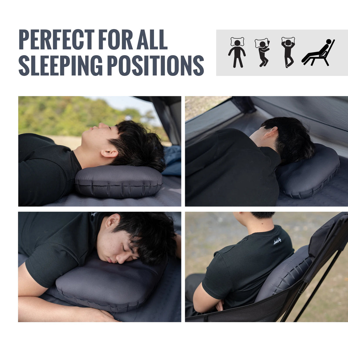 OneTigris Airdream Inflatable Camping Pillow For Outdoor Travel
