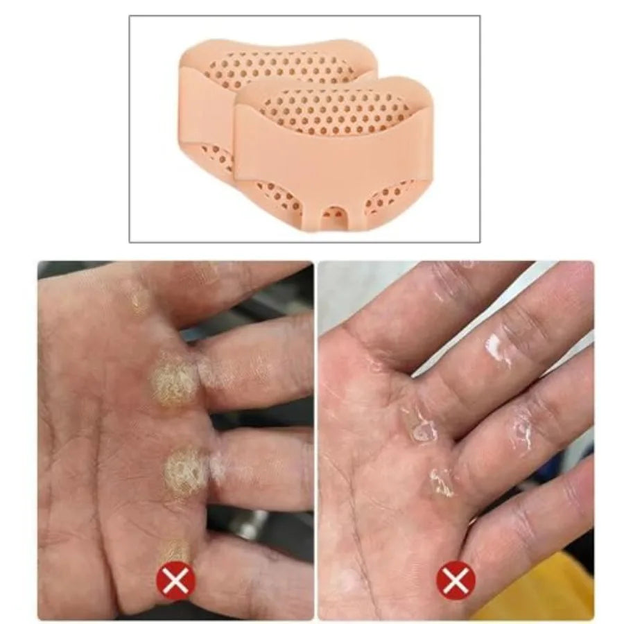 Silicone Palm Grip Pads For Weightlifting And Gym Training