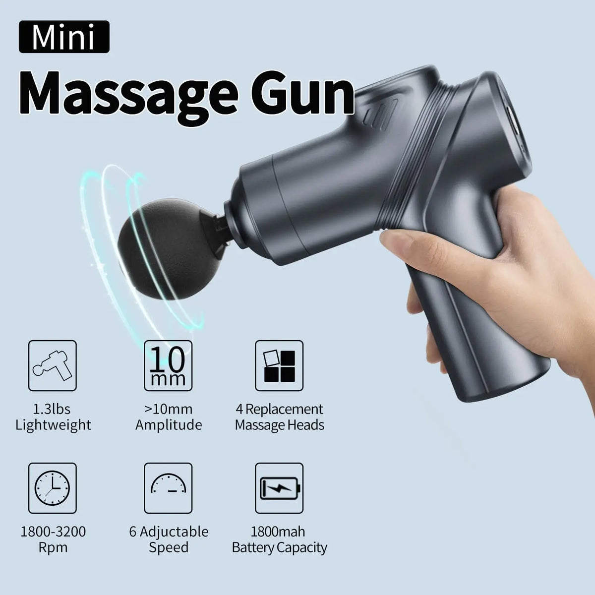 LEERCON Muscle Massage Gun For Deep Tissue Relief And Relaxation