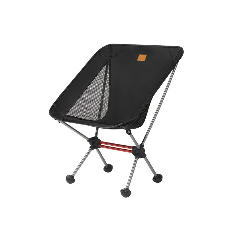 Naturehike Ultralight Camping Chair Anti-Sinking Feet Foldable Backpacking Moon Chairs for Garden Beach Fishing Outdoor Use