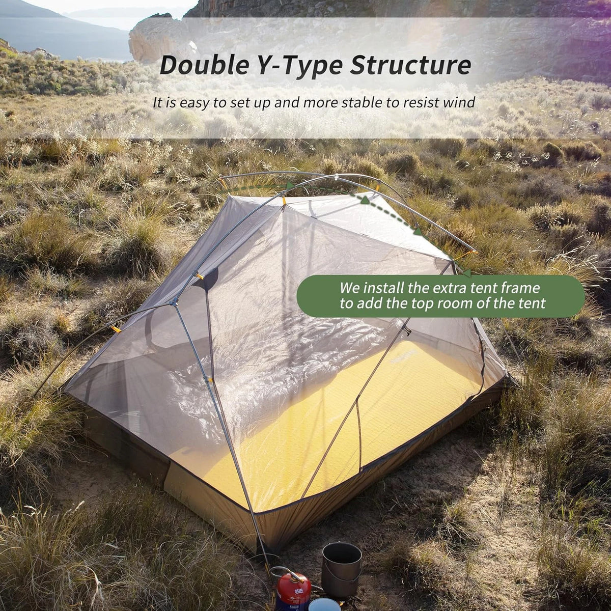 Naturehike Mongar Double Layer Waterproof Camping Tent