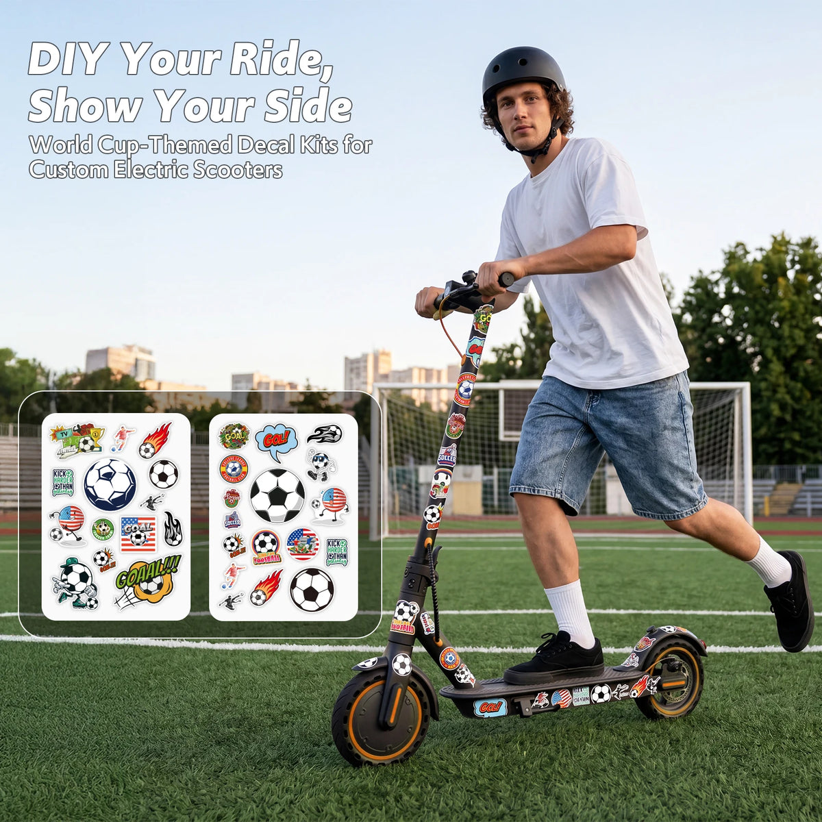Osboo Foldable Electric Scooter With App Control And Lighting