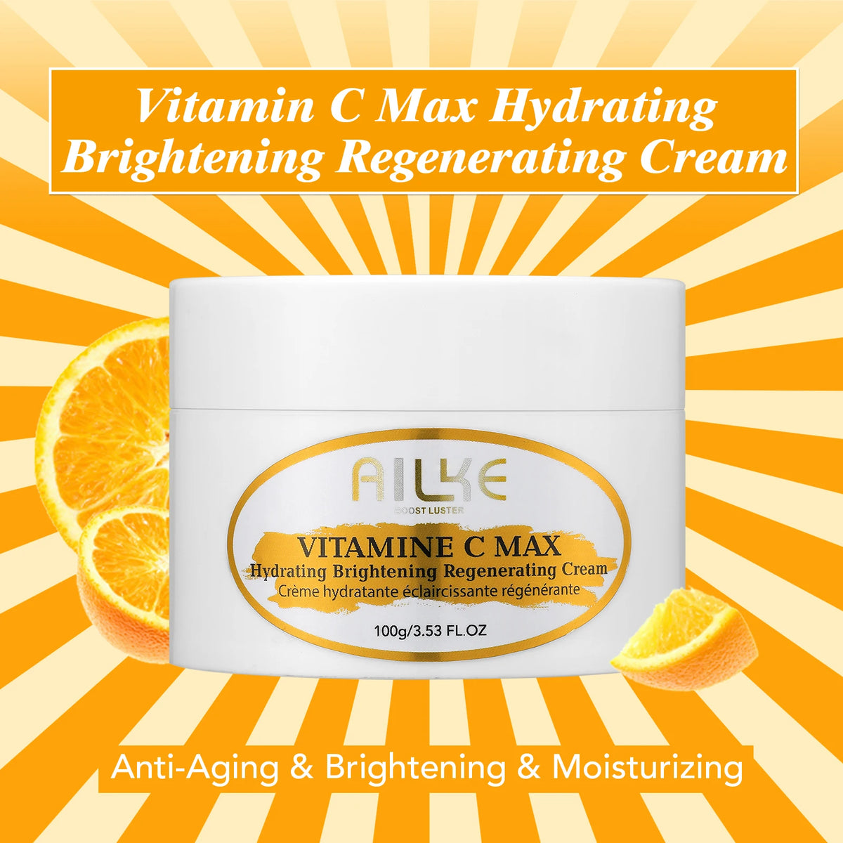 AILKE Vitamin C Brightening Body Cream For Even Skin Tone