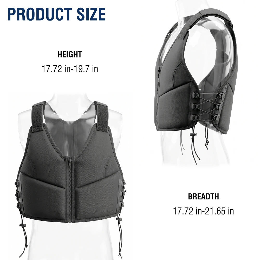 Adjustable Weighted Vest For Running And Fitness Training