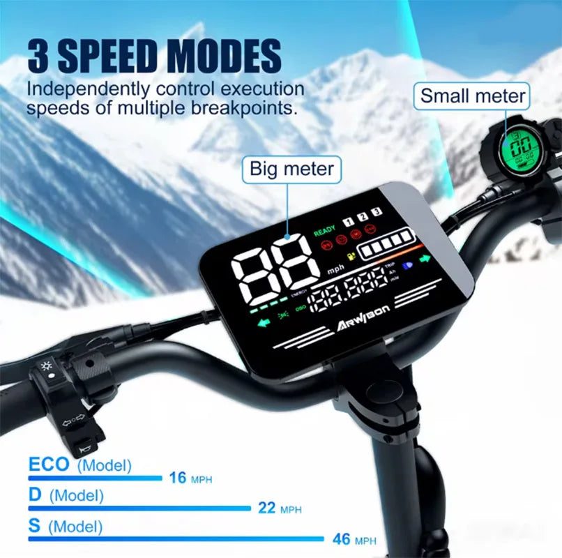 Arwibon 5600W Dual Motor Electric Off Road Scooter With Seat