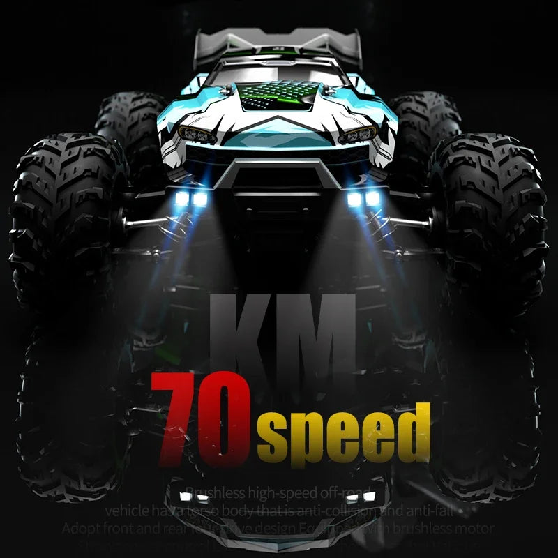WDSZKMYF Brushless 4WD Off Road Remote Control Car For Kids